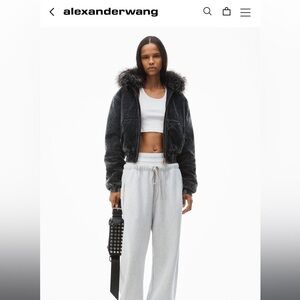 Alexander Wang Wide Leg Sweatpants